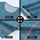 thumbnail image 3 of Camiseta transpirable de secado rápido para correr y Fitness, ropa de entrenamiento para hombre, ropa de gimnasio, Camiseta deportiva de manga corta para hombre al aire libre de verano, 3 of 5