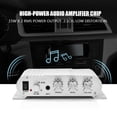 thumbnail image 4 of Amplificador de potencia PUSOKEI LP-838 15W x2 2.1 estéreo plata, 4 of 8