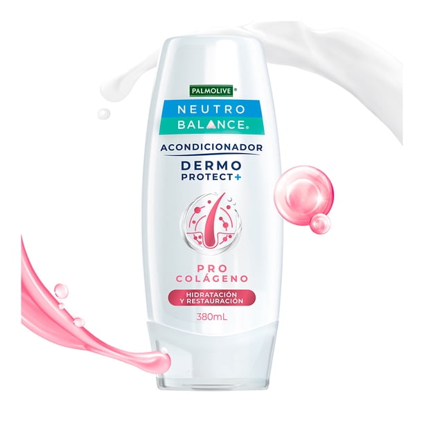 Acondicionador Palmolive Neutro Balance Dermo Protect + Pro Colágeno 380 ml