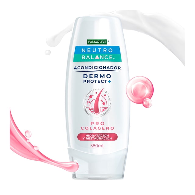 Acondicionador Palmolive Neutro Balance Dermo Protect + Pro Colágeno 380 ml