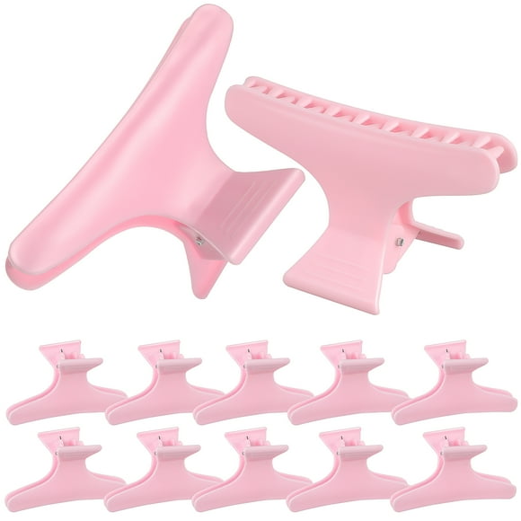 12 Pcs Butterfly Hair Clips Hair Cutting Clips Butterfly Claw Clips Women Hair Trimming Clips Hair Claw Clips For Styling Sectioning Cutting