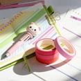 thumbnail image 2 of 20-Color Washi Tape Set, Decorative Masking Tape for Journaling, Scrapbooking, Gift Wrapping, Craft DIY, 1.5cm Thick Premium Paper Tape，20 Rolls,0.6in * 110yd, 2 of 7