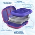thumbnail image 6 of bentgo Chill Bento Box 4-Compartment Electric Violet (BGOCHL-EV), 6 of 10