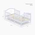 thumbnail image 4 of Dream On Me Rosie Toddler Bed In Lavender Ice, 4 of 11