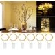 thumbnail image 5 of Cadena de luces, paquete de 2 16.4 pies 50 LED Batería incluida Cadenas centelleantes decorativas operadas para decoraciones de interior y exterior (solo cadena de luz) Fokelyi HMJM422-1, 5 of 7