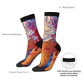 thumbnail image 4 of Logiee Trio Of Dripping Cones Print Adult Socks for Men & Women,Calf Socks, Ankle Socks,Boots Socks,Breathable Casual Sock,Unisex Crew Socks, 4 of 6