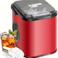 thumbnail image 1 of Simple Deluxe Ice Maker Machine for Countertop, 26lbs Ice/24Hrs, 9 Ice Cubes Ready in 6 Mins, Portable Self-Clean Ice Machine with Scoop and Basket, 1, 1 of 4