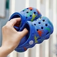 thumbnail image 4 of YUKTOPA Kids Boys Girls Cute Cartoon Clogs Shoes Lightweight Non Slip Garden Shoes Water Shower Beach Pool Slides Sandals, 4 of 6
