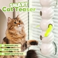thumbnail image 2 of Whack a Worm Cat Toy, Interactive Caterpillar Cat Toy with Motion Sensor, Whack a Worm Post Cat Toys with Suction Cup, Moving Caterpillar Cat Toys for Indoor Cats, 2 of 7