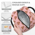 thumbnail image 3 of Disketp Heart Capybara Bolsa Térmica para Almuerzo, Lonchera con Abertura Amplia y Gran Capacidad, Organizador Reutilizable para Mujeres, Hombres y Adultos, 3 of 6