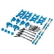 thumbnail image 2 of Tholdsy Brazos oscilantes de Metal para coche con Control remoto, copas de dirección, copa de rueda, pieza de repuesto, adaptador de Kits de construcción modelo Azul, 2 of 6