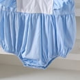 thumbnail image 6 of Gubotare 4th of July Bodysuits for Girls Baby Birthday Outfit Girl Romper Cute Embroidered Letter Tshirt Romper Clothes 0 3 6 9 12 18 24 Months (Light Blue,Size 3-6 Months), 6 of 8