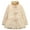 Beige, variant on Richie House Girls' Padding Jacket with Artifical Fur Collar RH1181