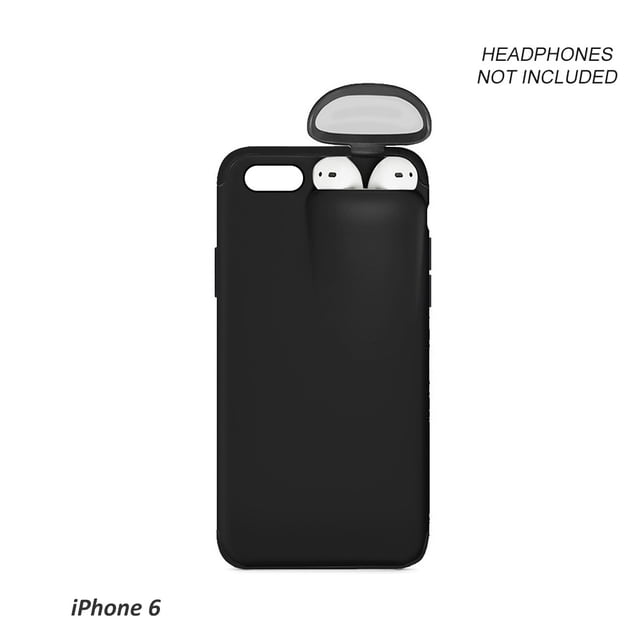 Reemplazo de la caja del soporte del auricular de la cubierta protectora de los auriculares inalámbricos del teléfono para el iPhone 6 Jumpingount EL4374-11B