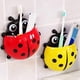 thumbnail image 4 of Cepillos De Dientes Mariquita Colgador De Pared Soporte Para Cepillos De Dientes Estante Con Ventosa Para El Baño Del Hogar seitruly HA045379-03, 4 of 6