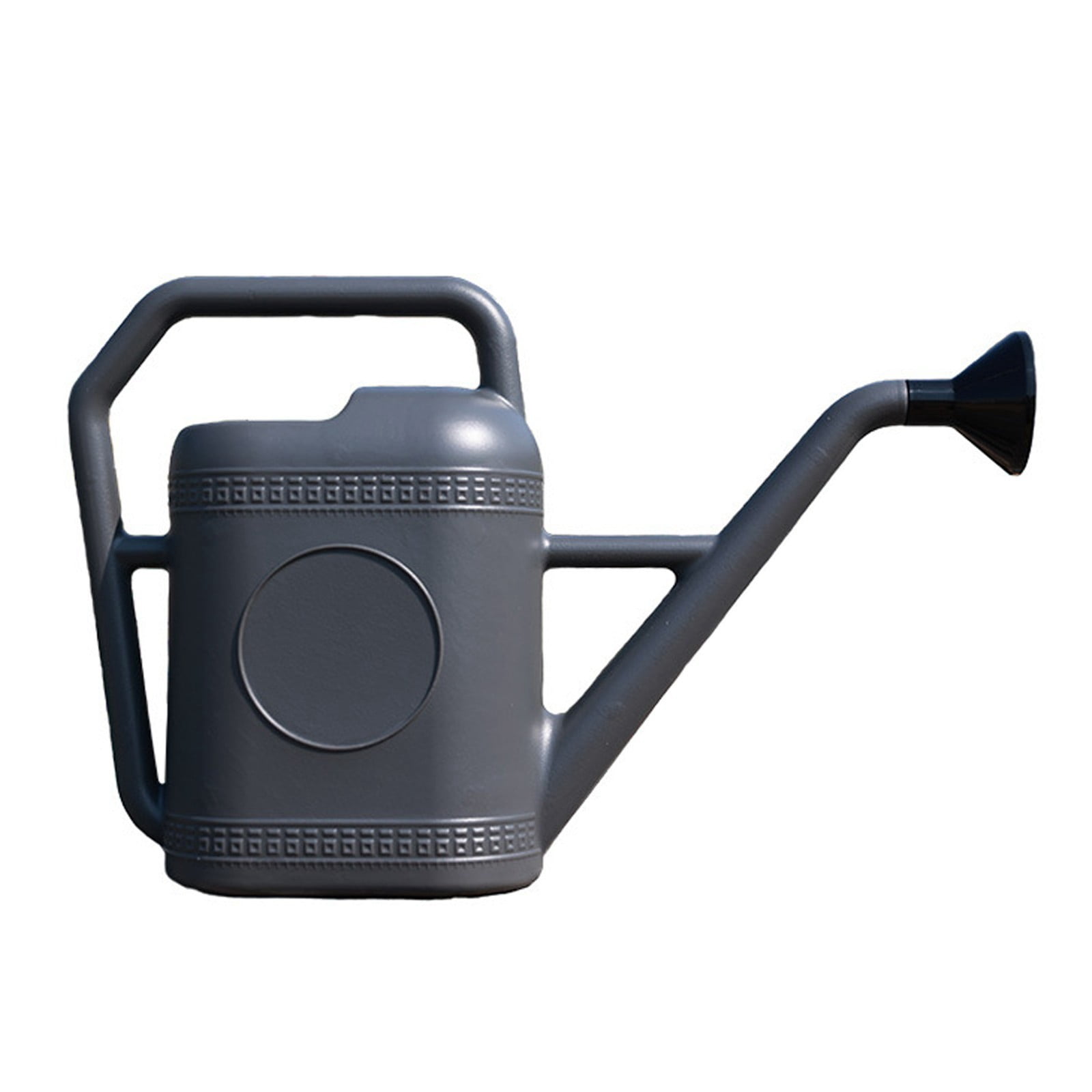 Large Capacity Garden Watering Can, Long Spout Plastic Water Pot with Detachable Sprinkler Head for Outdoor Plants