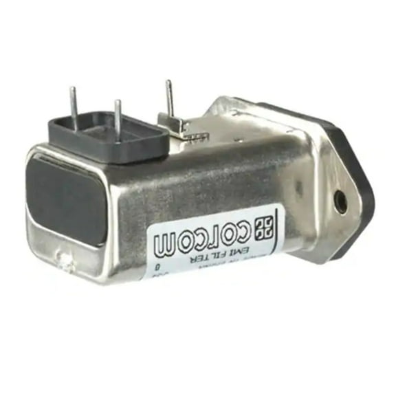 6609006-7 Power Entry Connector Receptacle IEC 320 C14 Panel Mount Flange Through Hole Right Angle :RoHS