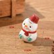 thumbnail image 1 of Adornos de animales pequeños de la familia de resina de Navidad, decoración creativa del hogar, Mini árbol de Navidad, regalo de Navidad de anciano, 1 of 4