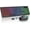 Black, variant on Wireless Keyboard and Mouse - RGB Backlit, Rechargeable & Light Up Letters, Full-Size, Ergonomic Tilt Angle, Sleep Mode, 2.4GHz Quiet Keyboard Mouse for Mac, Windows, Laptop, PC, Trueque(White)