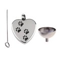 thumbnail image 3 of Colgante de cremación de cristal Yuyangstore Love Heart Memorial, 3 of 8