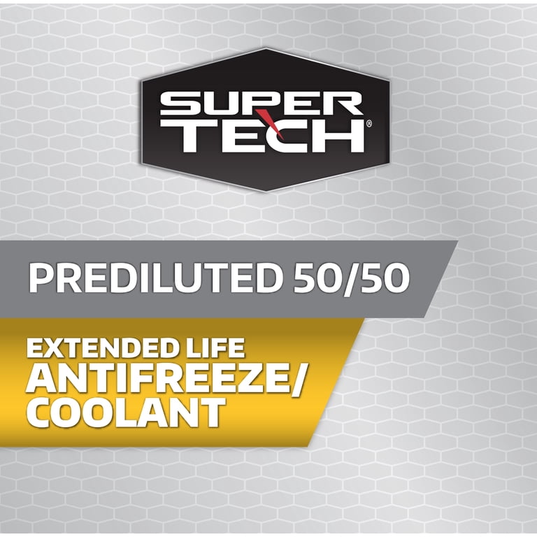Super Tech Extended Life Prediluted 50/50 Antifreeze Coolant 1