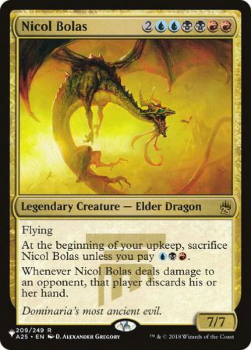 The Gathering HOUR OF DEVASTATION 4-Sided Nicol Bolas Promotional Dice 2x Magic 