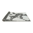 thumbnail image 2 of Ahgly Company Indoor Square Abstract Gray Modern Area Rugs, 3' Square, 2 of 4