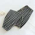 thumbnail image 4 of Annhoo Plus Size Pj Pants for Women Casual Drawstring High Waist Plaid Loungewear Ladies Fall Pajama Trousers, 4 of 6