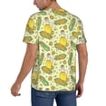 thumbnail image 2 of Lsque Corn And Corn Oil Pattern Mens Polo Golf Shirts Funny Graphics Shorts Sleeve Button Shirts Baseball T-shirt-4X-Large, 2 of 7
