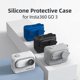 thumbnail image 3 of Funda protectora de silicona compatible con Insta360 Go 3 con cordón, funda de silicona para protección de Insta360 Go 3, 3 of 4