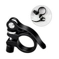 thumbnail image 4 of FELTECHELECTR Bikes Seatpost Clamp 1Pcs Quick Release Aluminum Alloy Black 2.32x1.85x0.39in, 4 of 8