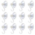 thumbnail image 1 of 1St Choice Gancho De Ventosa De Plástico Transparente, Paquete De 12 Ganchos Ultra Resistentes, Ganchos De Bloqueo De Potencia Fuertes, Ganchos Sin Rastro Al Vacío, Suaves, Impermeables, A Prueba De A, 1 of 5