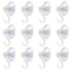 thumbnail image 1 of 1St Choice Gancho De Ventosa De Plástico Transparente, Paquete De 12 Ganchos Ultra Resistentes, Ganchos De Bloqueo De Potencia Fuertes, Ganchos Sin Rastro Al Vacío, Suaves, Impermeables, A Prueba De A, 1 of 5