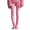 Watermelon Red, variant on Breast Cancer Awareness Ribbon Leggings for Women, Workout Yoga Pants with Supportive Four-Way Stretch, Comfortable Nylon Spandex Blend Fitness Tights for Yoga, Gym, and Daily Activities Light Pink