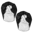 thumbnail image 2 of fundas impermeables para neumáticos de RV, anti-UV, nieve, lluvia y polvo, para remolques, caravanas, coches, camiones y SUV, compatibles con neumáticos de 27 a 29 pulgadas, color negro, 2 of 7