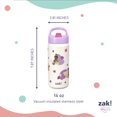 thumbnail image 6 of Zak Designs Princess 14oz DWSS Siply Clutch Bottle, 6 of 9