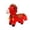 Red1, variant on ZJNGJC 30cm Fortune Horse Stuffed Toy with Chinese Blessing Saddle, Festive Horse Plush Companion, Ideal Gift for Lunar New Year & Home Decor Red1