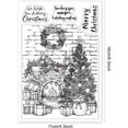 thumbnail image 3 of Guirnalda de sellos transparente para chimenea de Navidad, sellos de silicona transparentes de pared Retro, caja de regalo de árbol para álbum de recortes, diario, fabricación de tarjetas, 3 of 4