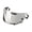 Clear Silver-Day Night, variant on RX7X Visor Ventilation for Arai RX7V, NEO, XD, Regent-X, VAS-V, Corsair-X, Quantum-X Helmet