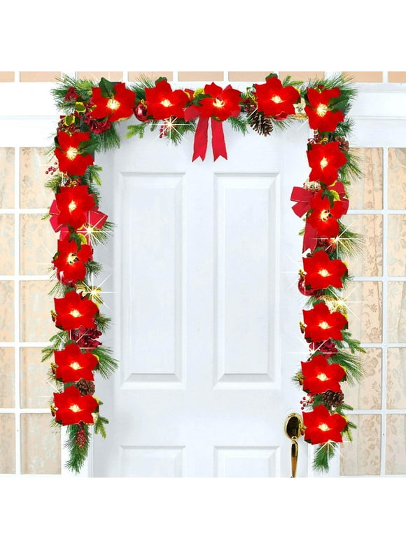 Christmas Wreath & Garland Sets in Christmas Wreaths & Garlands