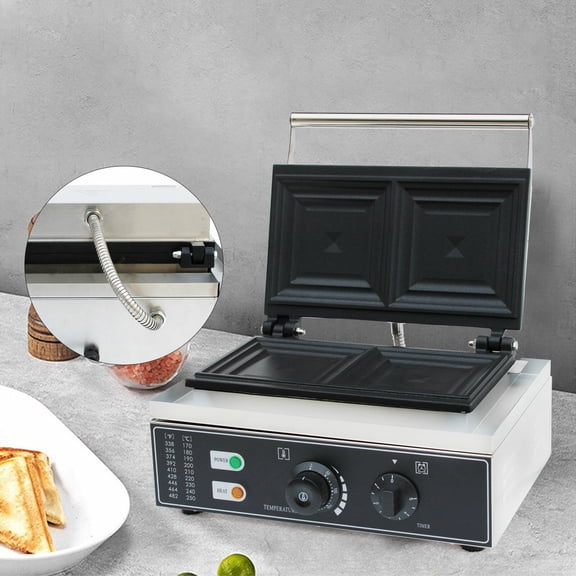 Sandwich Making Machine, Commercial Sandwich Maker, Double Pan Sandwich Machine