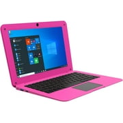T&C 10 Inch Personal Laptop Computer Powered by Windows 10, Intel Z-8350, 6gb Ram+64gb Rom, HDMI, Bluetooth, Wi-Fi- Pink