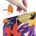 thumbnail image 6 of FORMRS Acrylic Clipboard with Low Profile Clip Standard A4 Letter Size, 12.5" x 9", Colorful Painted Flowers Pattern, 6 of 8