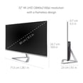 thumbnail image 3 of ViewSonic VX3276-4K-MHD 32 Inch 4K UHD Monitor with Ultra-Thin Bezels, HDR10 HDMI and DisplayPort for Home and Office, 3 of 5
