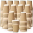 thumbnail image 1 of Amaxe Direct (12oz - 500 Count) Insulated Kraft Hot Beverage Cups with Ripple Wall l 3-Layer Rippled Wall for Better Insulation l Recyclable (12 oz. - 500 Count) (12oz - 500 Counts), 1 of 4