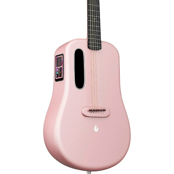 LAVA MUSIC LAVA ME 3 36" Acoustic-Electric Guitar With Space Bag Pink