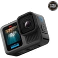 thumbnail image 3 of GoPro Hero 13 Action Camera Bundle, 27MP Waterproof Camera with 128GB Memory Card & Dual Enduro Batteries, Black, 3 of 5