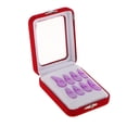thumbnail image 1 of 8 piezas Groove Guzheng Finger Picks Uñas para adultos Jóvenes Large Purple Púrpura shamjiam Guzheng Finger Picks, 1 of 7