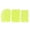 Green, variant on YAHHU 3-Piece Plastic Cake Cream Scraper Set, Dough Pastry Cutter and Icing Smoother for DIY Kitchen Baking, Green (4.7 in / 12 cm)