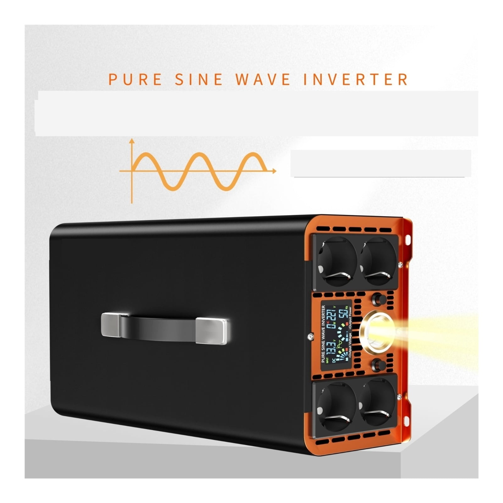 Pure Sine Wave Inverter Inversor Voltage Converters Power Bank Solar Inverter